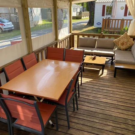 Lovely Mobile In Southern Brittany Campingplatz *